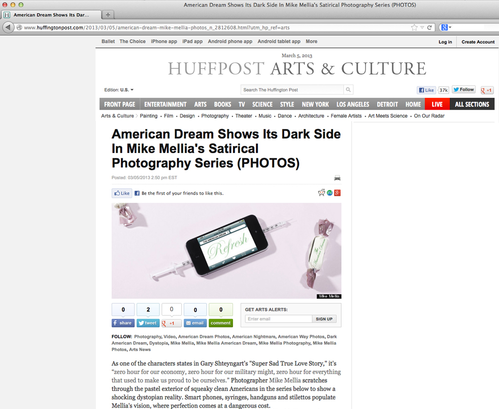 mike mellia the american dream huffington post