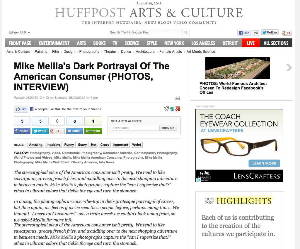 mike mellia huffington post 2 8.29.12