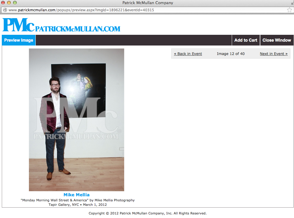 mike mellia openings/press 2012.12